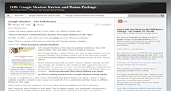 Desktop Screenshot of djkgoogleshadow.org